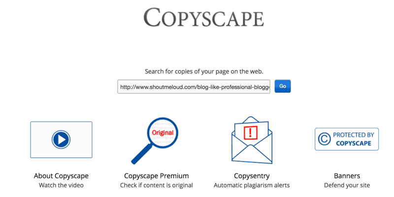 Cek Plagiarisme Online dengan Copyscape