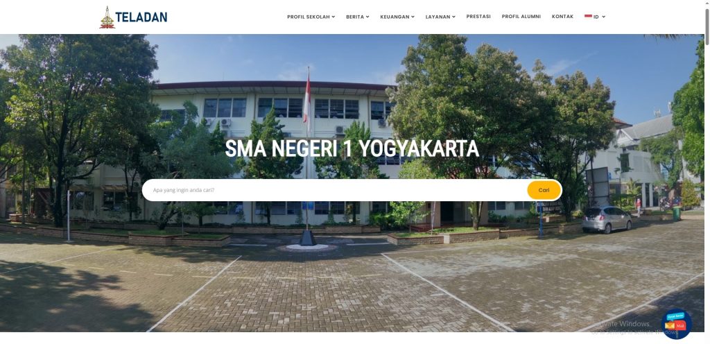 website sekolah sman 1 yogyakarta