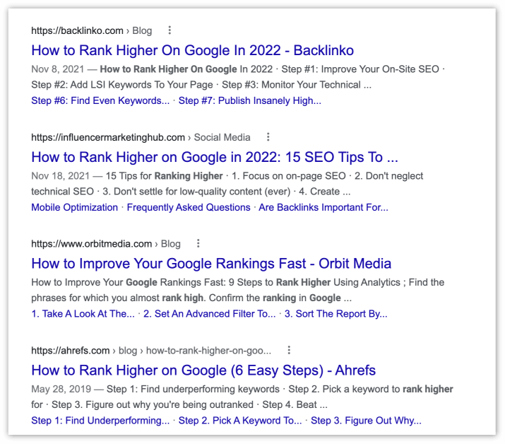 Cara Ranking 1 Google