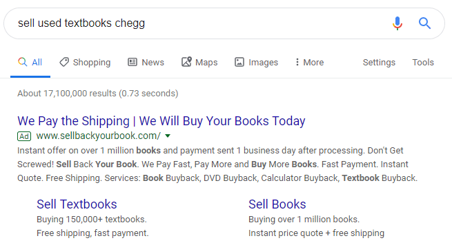 Competitors in Google Ads